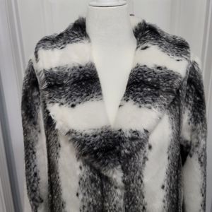 BNWT Vintage Faux Fur Coat by Dennis Basso sz S
